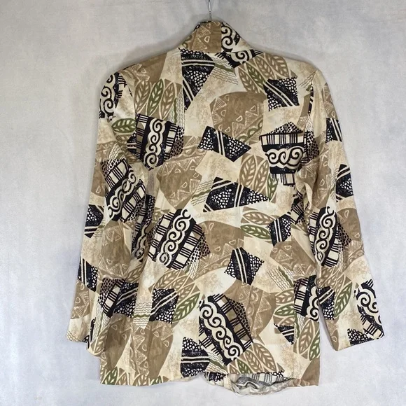 3/$15 Vintage Maren‎ Petite Small single button light Cardigan Top made in USA - Picture 2 of 8